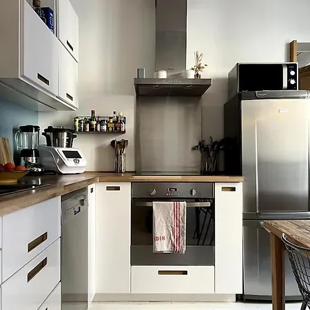 Duplex Parisien Proche Du Stade De France Apartamento *